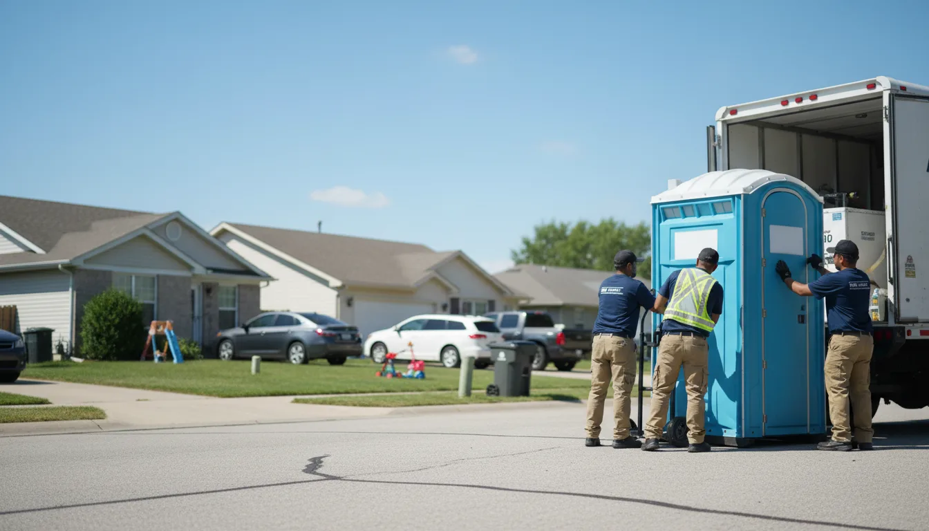 Standard Porta Potty Rentals in Camden, MO near me